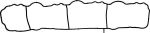 Glaser X82480-01 прокладка, впускной коллектор на MERCEDES-BENZ E-CLASS купе (C207)