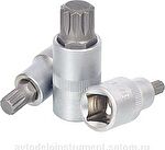 головка со вставкой SPLINE M14 (1/2,L=55mm) АвтоDело (39514)