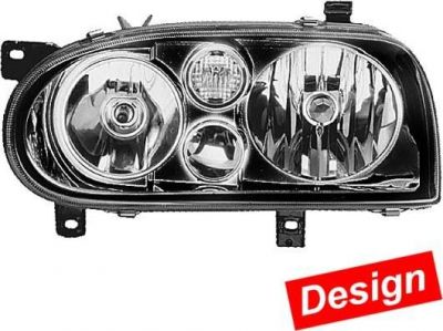 Hella 1DJ 008 187-811 комплект главных фар на VW GOLF III (1H1)