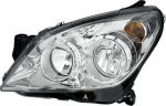 HELLA Фара основная прав.(хром. галоген) OPEL Astra H 1,3-2,0L 02/07-> 1216660/93190070 (1216660, 1EG270370-621)