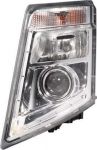 HELLA Фара основная левая Folvo FH/FM 2005-> (галоген с LED полосой) для авто без пневмоподвески (1EL010478-111)