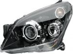 HELLA Фара L OPEL ASTRA H 04- Xenon (черная) (1ZS008710-311)