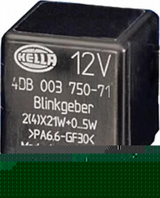 Hella 4DB 003 750-711 прерыватель указателей поворота на TOYOTA COROLLA Liftback (_E8_)