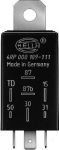 Hella 4RP 008 189-111 реле, топливный насос на PEUGEOT 205 I (741A/C)