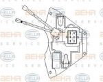 HELLA Резистор мотора печки Audi A4, VW Passat IV/V (5HL351321-171)