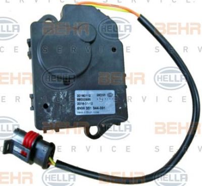 Hella 6NW 351 344-391 регулировочный элемент, смесительный клапан на RENAULT SCЙNIC I (JA0/1_)