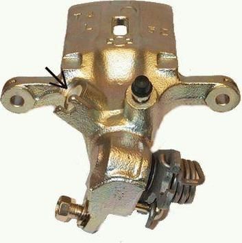 Hella 8AC 355 381-411 тормозной суппорт на NISSAN ALMERA I (N15)