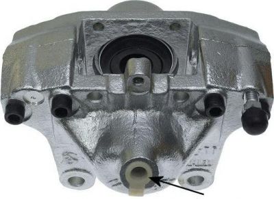 Hella 8AC 355 382-031 тормозной суппорт на MERCEDES-BENZ CLK (C208)
