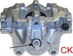 Hella 8AC 355 382-071 тормозной суппорт на MERCEDES-BENZ CLK (C208)