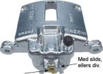 Hella 8AC 355 387-421 тормозной суппорт на NISSAN MICRA II (K11)