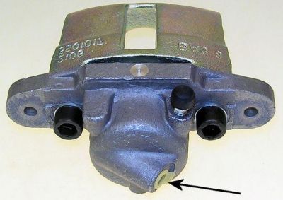 Hella 8AC 355 387-921 тормозной суппорт на LADA SAMARA (2108, 2109, 2115)