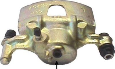 Hella 8AC 355 388-671 тормозной суппорт на HYUNDAI ACCENT I (X-3)