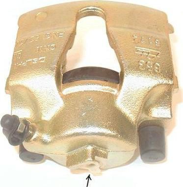 Hella 8AC 355 388-791 тормозной суппорт на OPEL ASTRA G универсал (F35_)
