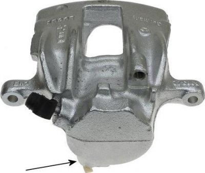 Hella 8AC 355 390-691 тормозной суппорт на MERCEDES-BENZ C-CLASS (W202)