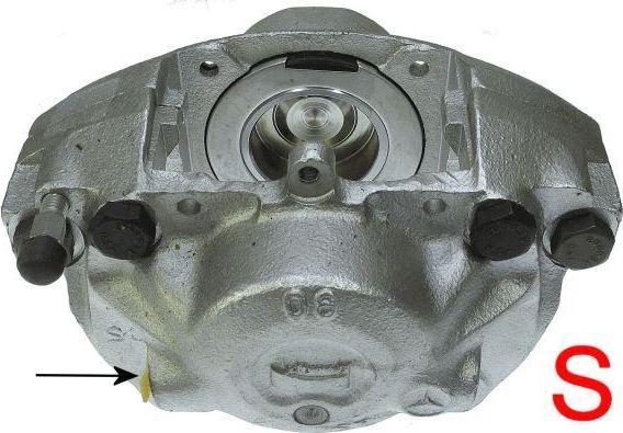 Hella 8AC 355 392-941 тормозной суппорт на MERCEDES-BENZ S-CLASS (W126)