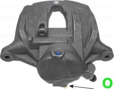Hella 8AC 355 393-531 тормозной суппорт на MERCEDES-BENZ E-CLASS (W211)