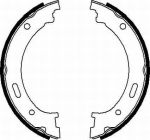 Hella 8DA 355 050-901 комплект тормозных колодок, стояночная тормозная с на JEEP GRAND CHEROKEE III (WH, WK)