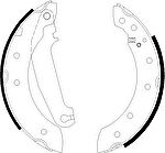 Hella 8DB 355 001-051 комплект тормозных колодок на VOLVO 460 L (464)