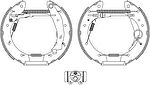 Hella 8DB 355 004-351 комплект тормозных колодок на PEUGEOT PARTNER фургон (5)