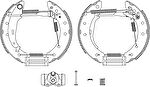 Hella 8DB 355 004-431 комплект тормозных колодок на RENAULT CLIO II (BB0/1/2_, CB0/1/2_)