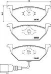 HELLA Колодки тормозные AUDI A3 >03/VW G4/G5/SKODA OCTAVIA 1.4/1.6/1.9D передние (1J0698151D, 8DB 355 008-551)