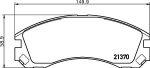 HELLA КОМПЛЕКТ ТОРМОЗНЫХ КОЛОДОК, ДИСКОВЫЙ ТОРМОЗ (8DB 355 011-751)