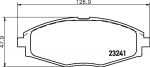 HELLA КОМПЛЕКТ ТОРМОЗНЫХ КОЛОДОК, ДИСКОВЫЙ ТОРМОЗ (8DB 355 017-021)