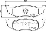Hella 8DB 355 018-661 комплект тормозных колодок, дисковый тормоз на CHRYSLER STRATUS кабрио (JX)
