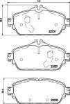 Hella 8DB 355 021-541 комплект тормозных колодок, дисковый тормоз на MERCEDES-BENZ C-CLASS T-Model (S205)