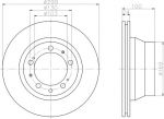 Hella 8DD 355 102-321 тормозной диск на PORSCHE 911 Speedster (964)