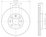 Hella 8DD 355 103-931 тормозной диск на VOLVO 460 L (464)