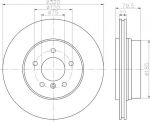 Hella 8DD 355 112-251 тормозной диск на X3 (E83)