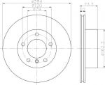 Hella 8DD 355 118-031 тормозной диск на 1 (F20)
