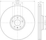 Hella 8DD 355 121-521 тормозной диск на AUDI A8 (4E_)