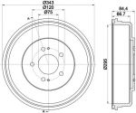 Hella 8DT 355 301-871 тормозной барабан на HYUNDAI H-1 / STAREX