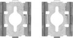 Hella 8DZ 355 203-071 комплектующие, колодки дискового тормоза на IVECO DAILY V c бортовой платформой/ходовая часть