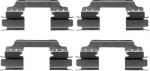 Hella 8DZ 355 203-151 комплектующие, колодки дискового тормоза на KIA VENGA (YN)