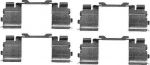 Hella 8DZ 355 205-121 комплектующие, колодки дискового тормоза на PEUGEOT BOXER автобус
