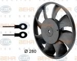 Hella 8EW 009 144-331 вентилятор, охлаждение двигателя на AUDI 80 Avant (8C, B4)