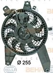 Hella 8EW 351 034-611 вентилятор, конденсатор кондиционера на HYUNDAI TERRACAN (HP)