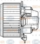 Hella 8EW 351 039-331 вентилятор салона на FIAT STILO (192)