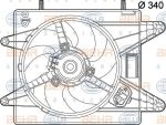 Hella 8EW 351 039-431 вентилятор, охлаждение двигателя на FIAT MULTIPLA (186)