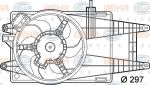 Hella 8EW 351 039-581 вентилятор, охлаждение двигателя на FIAT PUNTO (188)