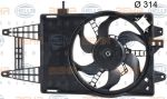 Hella 8EW 351 039-661 вентилятор, охлаждение двигателя на FIAT PUNTO (188)
