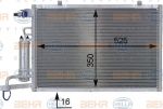 Hella 8FC 351 000-411 конденсатор, кондиционер на FORD FIESTA VI