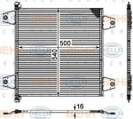 Hella 8FC 351 029-091 конденсатор, кондиционер на DAF XF 95