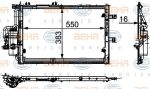 Hella 8FC 351 300-621 конденсатор, кондиционер на OPEL CORSA C фургон (F08, W5L)