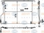 Hella 8FC 351 301-174 конденсатор, кондиционер на MERCEDES-BENZ SL (R230)