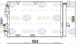 Hella 8FC 351 301-224 конденсатор, кондиционер на OPEL ASTRA G универсал (F35_)