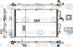 Hella 8FC 351 301-764 конденсатор, кондиционер на OPEL ASTRA H GTC (L08)